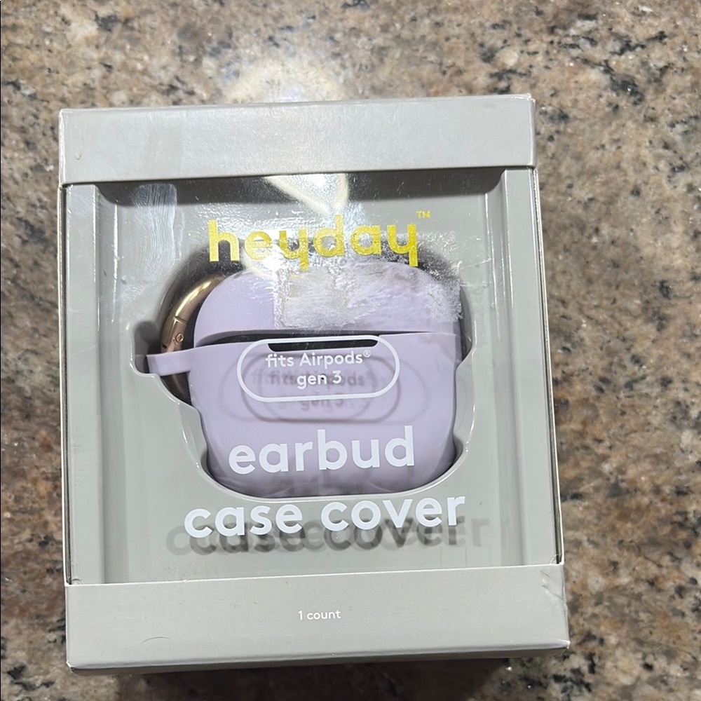 Heyday Purple Earbud Case Cover